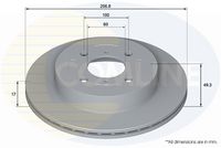 Disc frana COMLINE, Cod: ADC0919V