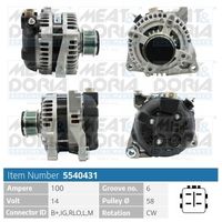 Generator / Alternator MEAT & DORIA, Cod: 5540431