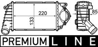 Thumbnail - Intercooler, inlaatluchtkoeler - CI302000P - MAHLE