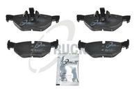 комплект спирачно феродо, дискови спирачки