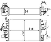 Thumbnail - Intercooler, inlaatluchtkoeler - CI235000P - MAHLE