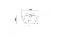 BREMBO High performance remblokkenset 3