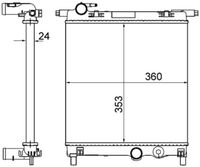 Thumbnail - Radiateur - CR831001S - MAHLE