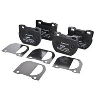 Bremsbelagsatz, Scheibenbremse