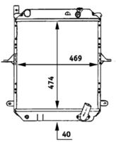 Thumbnail - Radiateur - CR724000P - MAHLE