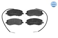 комплект спирачно феродо, дискови спирачки