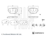 Bremsbelagsatz, Scheibenbremse