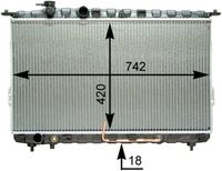 Thumbnail - Radiateur - CR1291000P - MAHLE