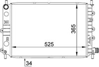 Thumbnail - Radiateur - CR1142000S - MAHLE