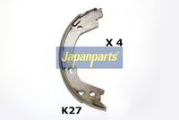 Комплект спирачна челюст GF-K27AF JAPANPARTS