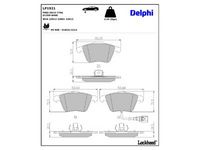 комплект спирачно феродо, дискови спирачки