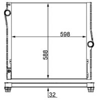 Thumbnail - Radiateur - CR1050000S - MAHLE