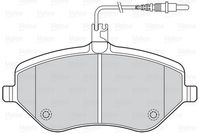 Bremsbelagsatz, Scheibenbremse