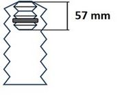 Staubschutzsatz, Stoßdämpfer