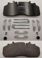 Bremsbelagsatz, Scheibenbremse