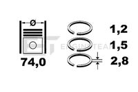 Thumbnail - Zuigerveerset - R1005900 - ET ENGINETEAM