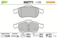 Bremsbelagsatz, Scheibenbremse