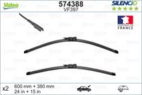 Μάκτρο καθαριστήρα SILENCIO FLAT BLADE SET