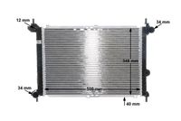 Thumbnail - Radiateur - CR443000S - MAHLE