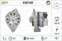 Generator / Alternator VALEO, Cod: 436149