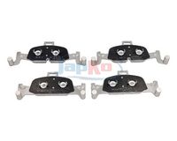 комплект спирачно феродо, дискови спирачки