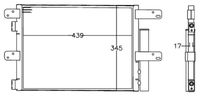 Thumbnail - Condensor, airconditioning - AC549000P - MAHLE