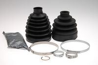 Faltenbalgsatz, Antriebswelle