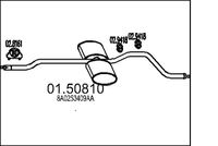 Mittelschalldämpfer