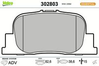 Bremsbelagsatz, Scheibenbremse