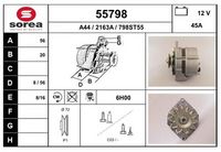 Generator / Alternator EAI, Cod: 55798