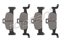 комплект спирачно феродо, дискови спирачки