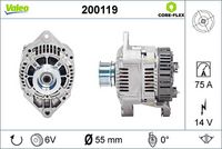 Generator / Alternator VALEO, Cod: 200119