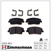 комплект спирачно феродо, дискови спирачки