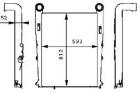 Thumbnail - Intercooler, inlaatluchtkoeler - CI102000P - MAHLE