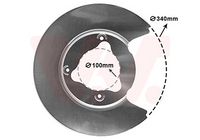 Spritzblech, Bremsscheibe