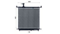 Thumbnail - Radiateur - CR2071000P - MAHLE
