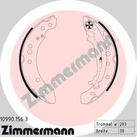 Bremsbackensatz