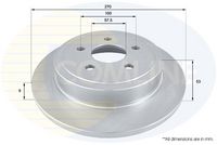 Спирачен диск ADC2308 COMLINE