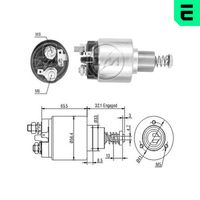 Solenoid, electromotor ERA, Cod: ZM676