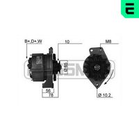 Generator / Alternator ERA, Cod: 210176R