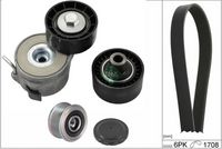Set curea transmisie cu caneluri Schaeffler INA, Cod: 529 0046 24