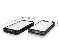 Филтър купе (поленов филтър)