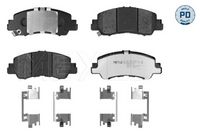 комплект спирачно феродо, дискови спирачки