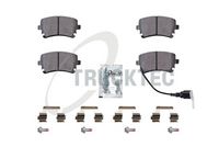 комплект спирачно феродо, дискови спирачки