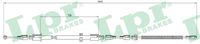 Жило, ръчна спирачка C0562B LPR