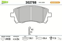 Bremsbelagsatz, Scheibenbremse