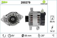 Generator / Alternator VALEO, Cod: 200279