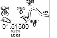 Mittelschalldämpfer