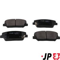 комплект спирачно феродо, дискови спирачки