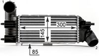 Thumbnail - Intercooler, inlaatluchtkoeler - CI26000P - MAHLE